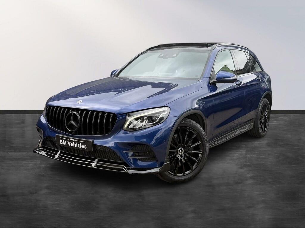 Mercedes-Benz GLC Class Suv 3.0 Glc350d V6 Amg Line Premium Plus G-troni GM67NSZ Blue #3