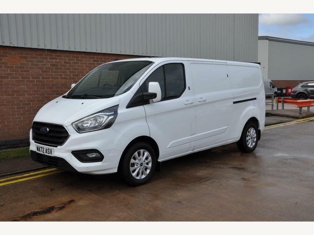 Ford Transit Custom 2.0 300 Ecoblue Limited L2 H1 Euro 6 S S White