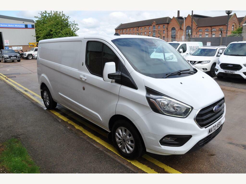Ford Transit Custom 2.0 300 Ecoblue Limited L2 H1 Euro 6 S S MA72ASV White #3