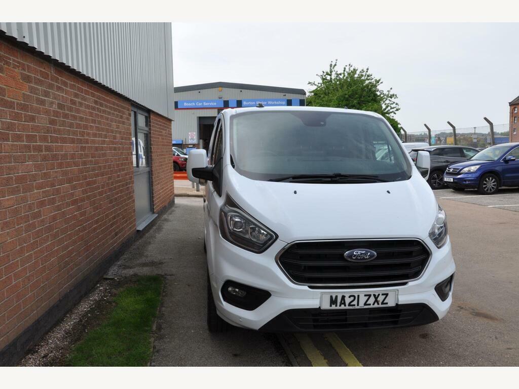 Ford Transit Custom 2.0 300 Ecoblue Limited L1 H1 Euro 6 S S MA21ZXZ White #2
