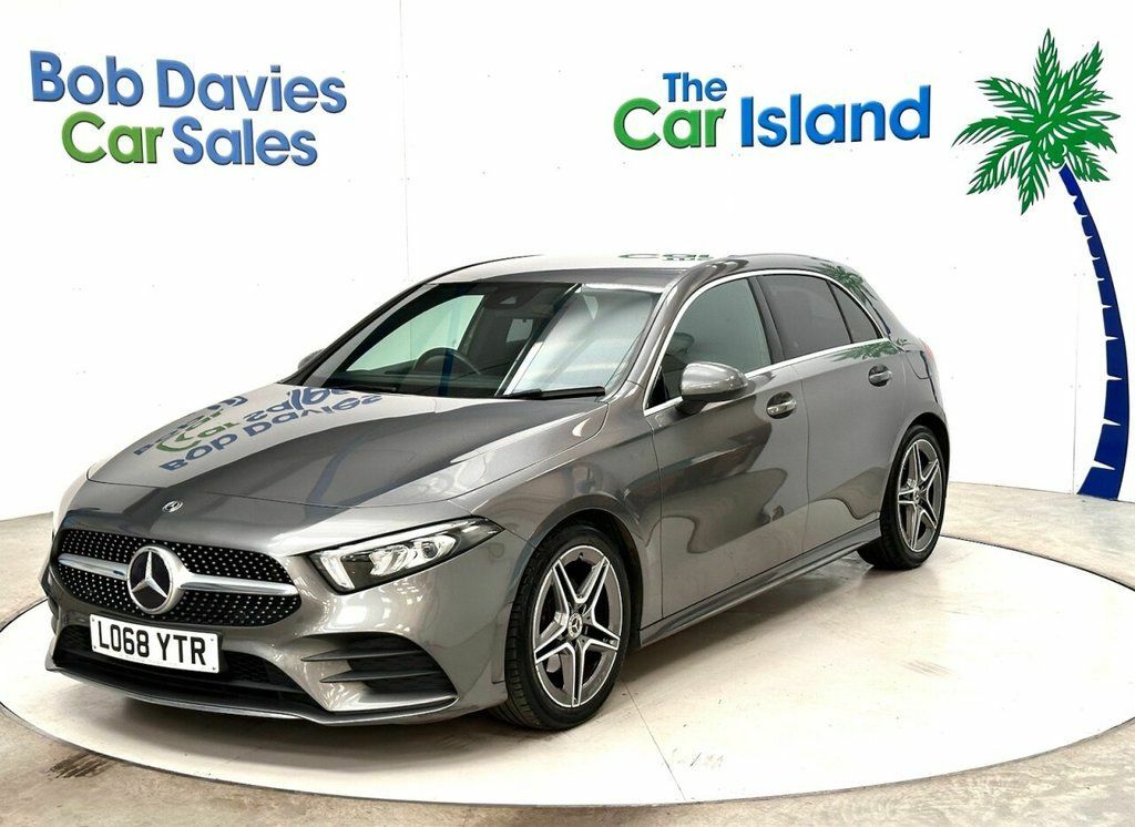 Mercedes-Benz A Class A180 Amg Line Hatchback LO68YTR Grey #3