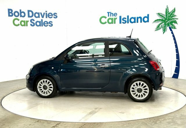 Fiat 500 Mhev Lounge Hatchback WP21FUG Blue #3