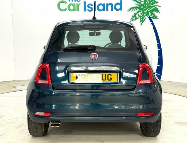 Fiat 500 Mhev Lounge Hatchback WP21FUG Blue #5