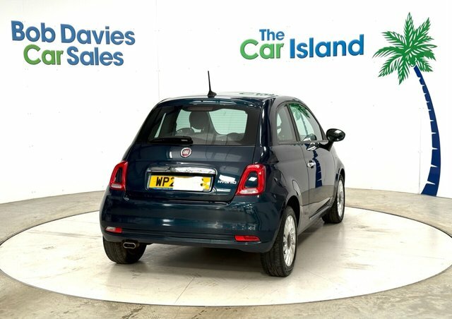 Fiat 500 Mhev Lounge Hatchback WP21FUG Blue #6