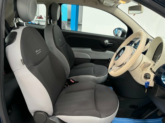 Fiat 500 Pop Hatchback HF19JMU Blue #6