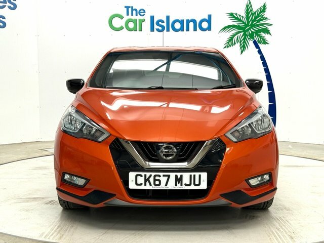 Nissan Micra Ig-t Tekna Hatchback Orange