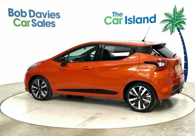 Nissan Micra Ig-t Tekna Hatchback CK67MJU Orange #3