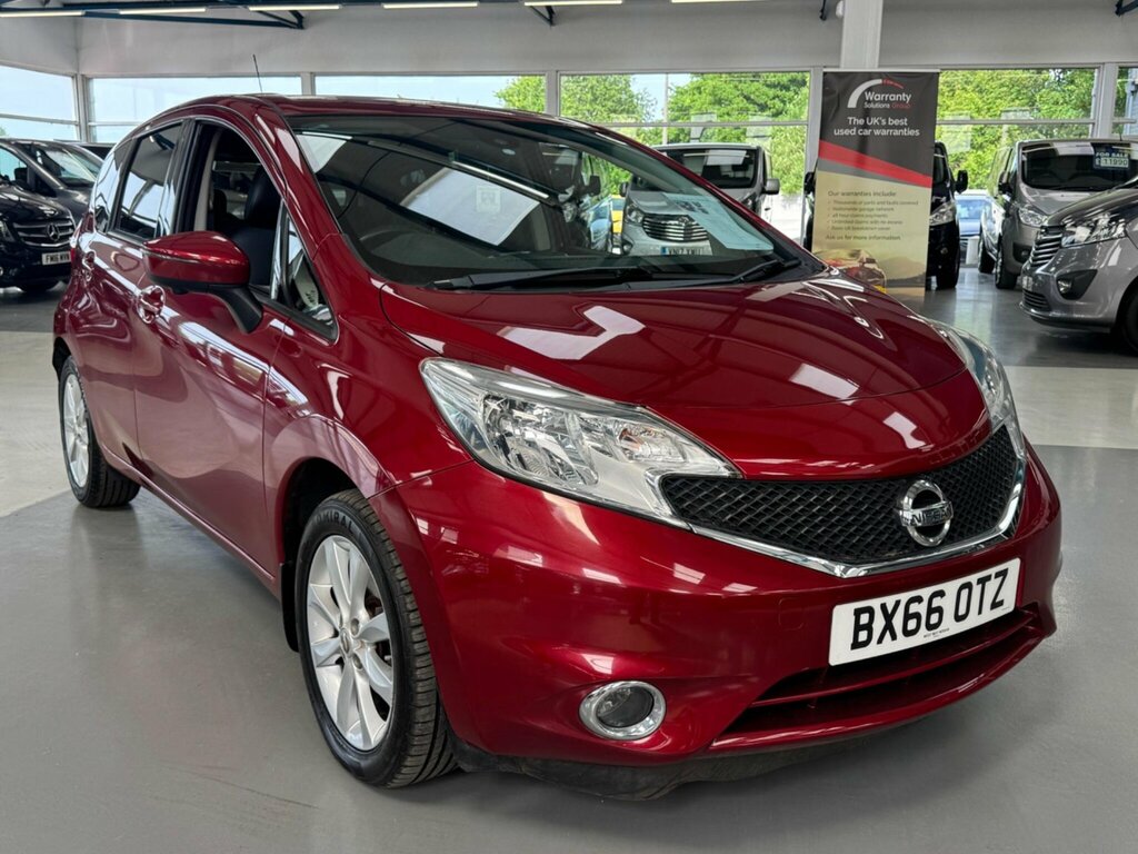 Nissan Note 1.2 Dig-s Tekna Euro 6 Ss Red #4