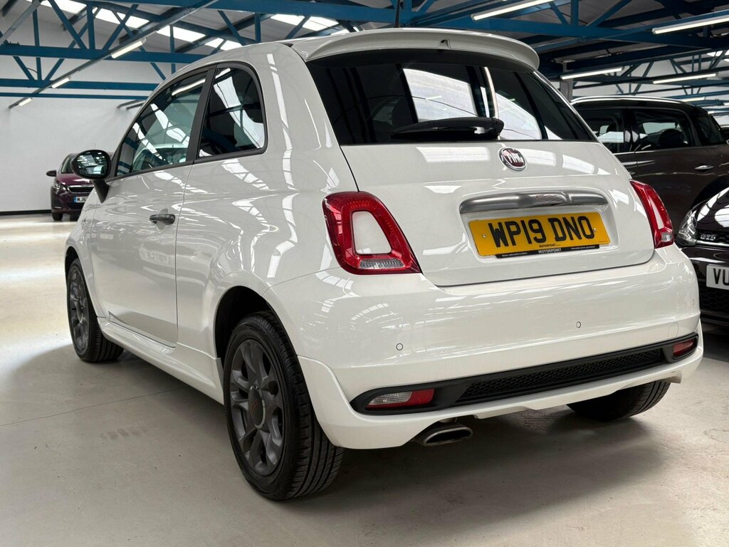 Fiat 500 1.2 S Euro 6 Ss WP19DNO White #4