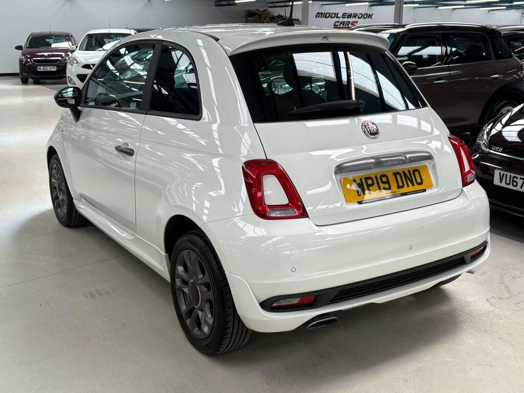 Fiat 500 1.2 S Euro 6 Ss WP19DNO White #6