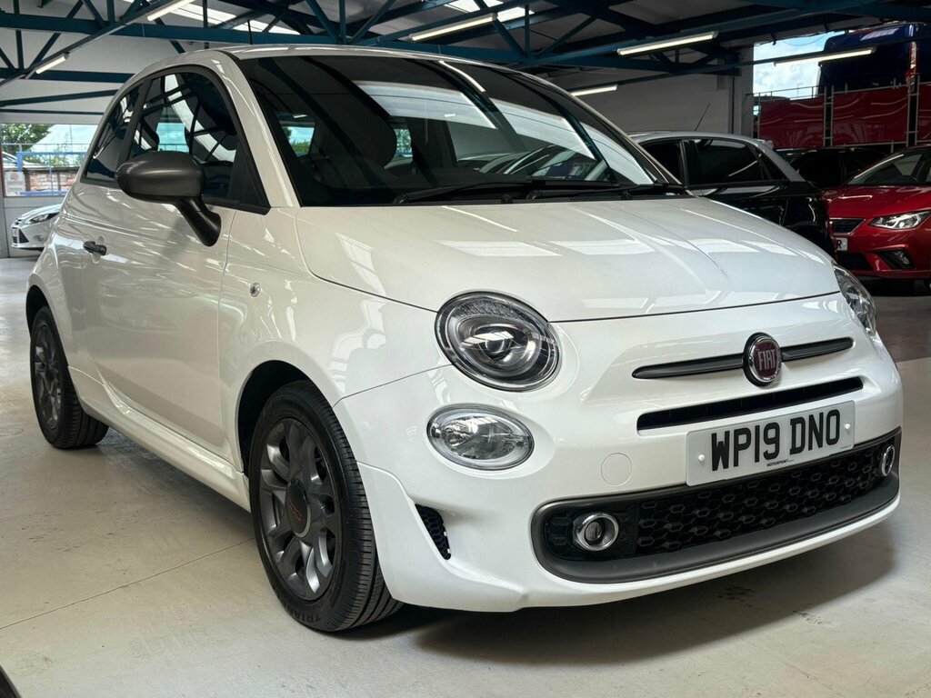 Fiat 500 1.2 S Euro 6 Ss WP19DNO White #2