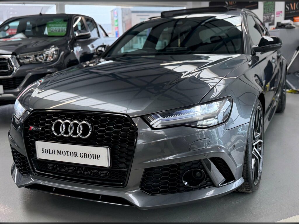 Audi RS6 Avant 4.0 Tfsi V8 Performance Estate Tiptroni KK17JXA Grey #4