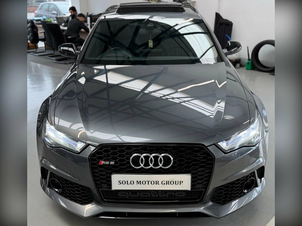 Audi RS6 Avant 4.0 Tfsi V8 Performance Estate Tiptroni KK17JXA Grey #6
