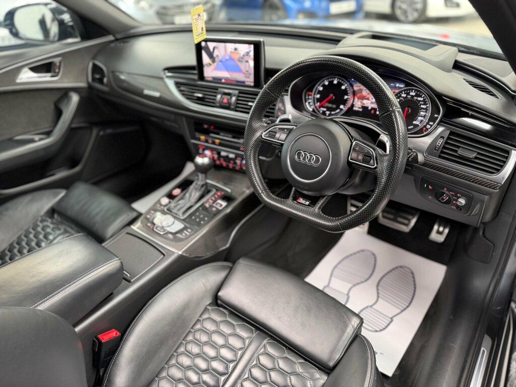 Audi RS6 Avant 4.0 Tfsi V8 Performance Estate Tiptroni KK17JXA Grey #3