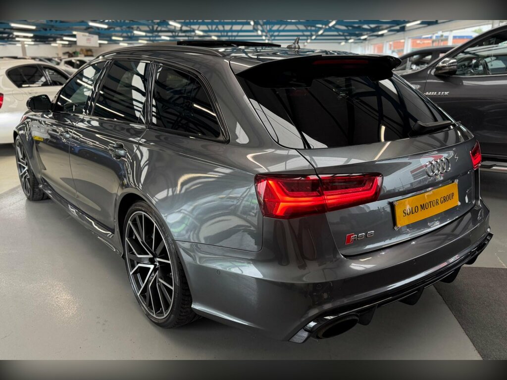 Audi RS6 Avant 4.0 Tfsi V8 Performance Estate Tiptroni KK17JXA Grey #2