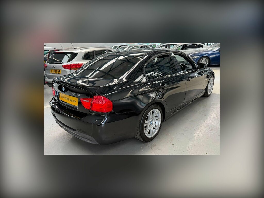 BMW 3 Series 2.0 320D M Sport Saloon Steptronic Euro Black #2