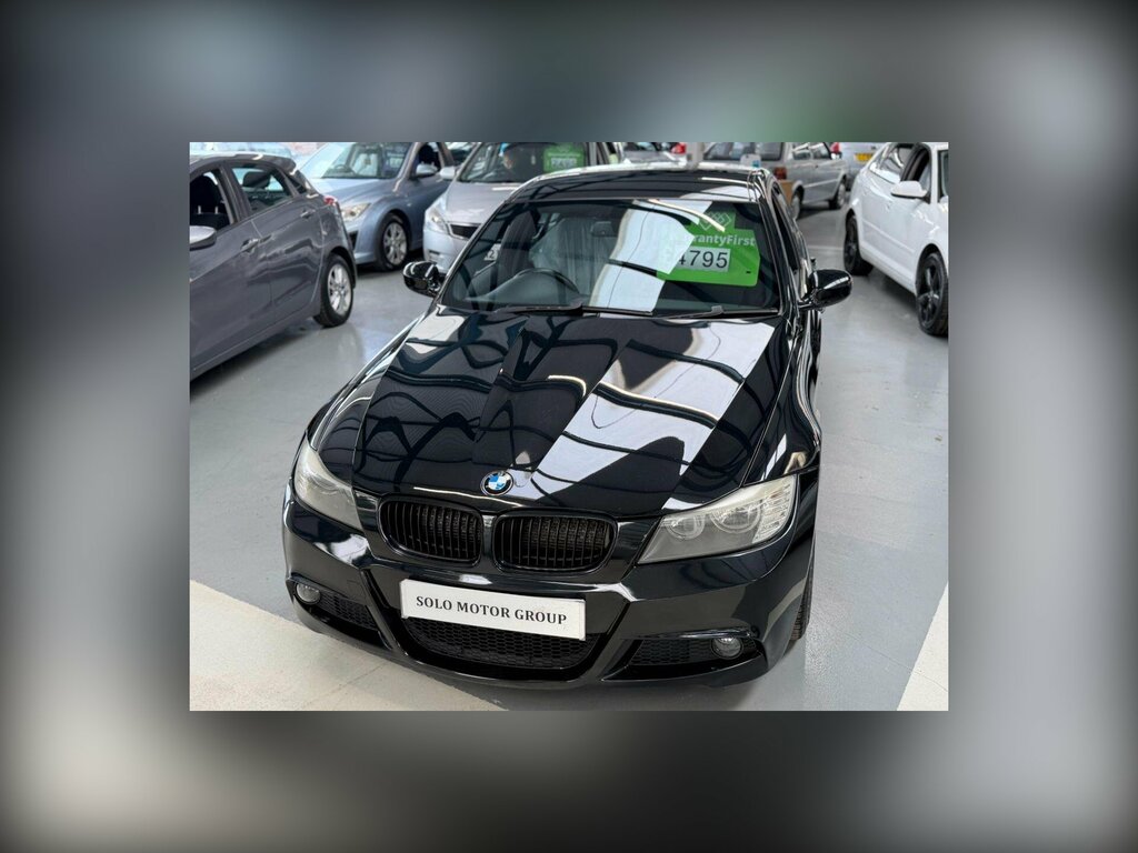 BMW 3 Series 2.0 320D M Sport Saloon Steptronic Euro Black #4