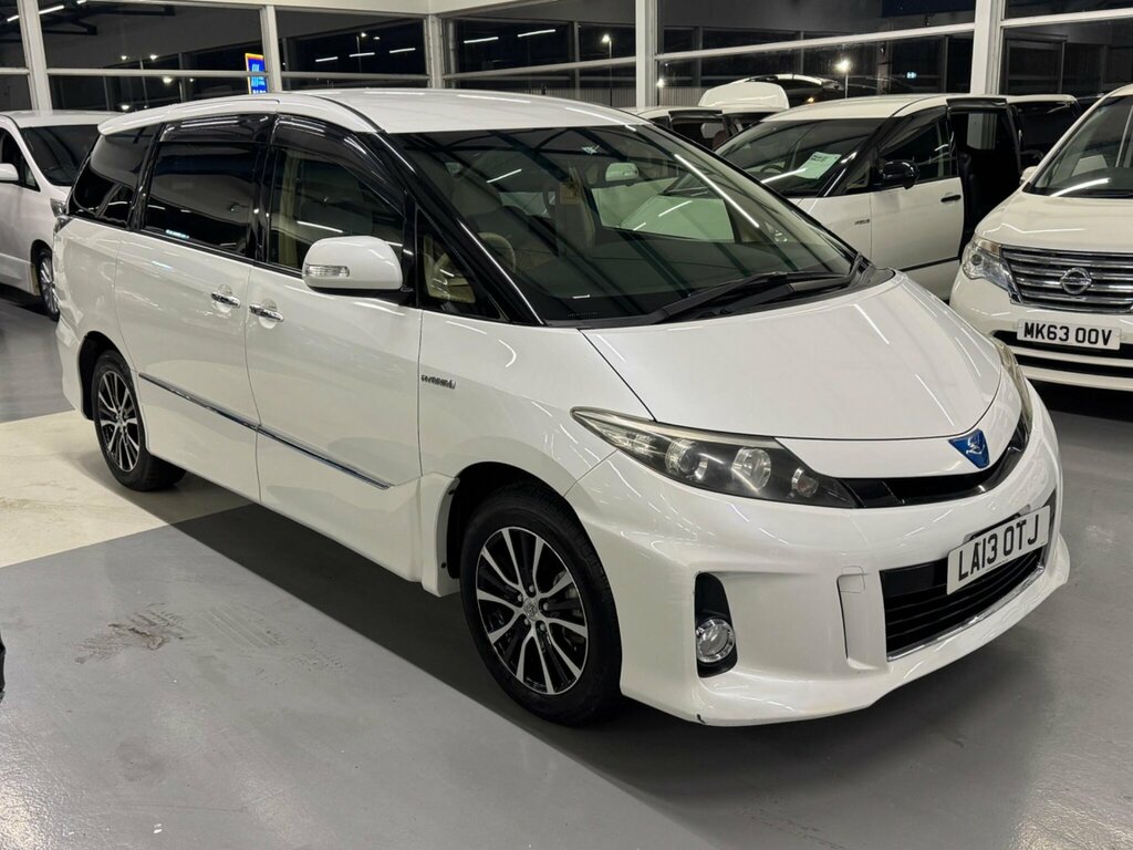 Toyota Estima Aeras 2.4 Hybrid 7 Seat Super Low Miles White
