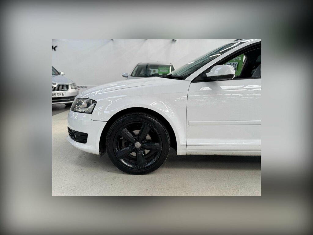 Audi A3 1.6 Technik Se Sportback Euro 4 White #6