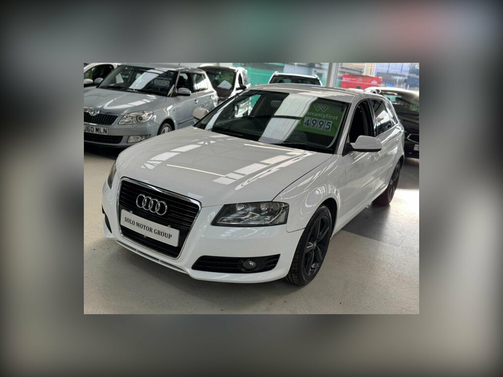 Audi A3 1.6 Technik Se Sportback Euro 4 White #5