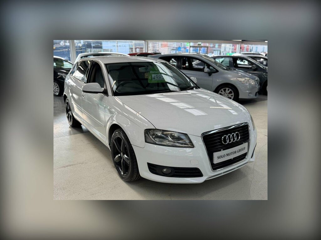Audi A3 1.6 Technik Se Sportback Euro 4 White #3