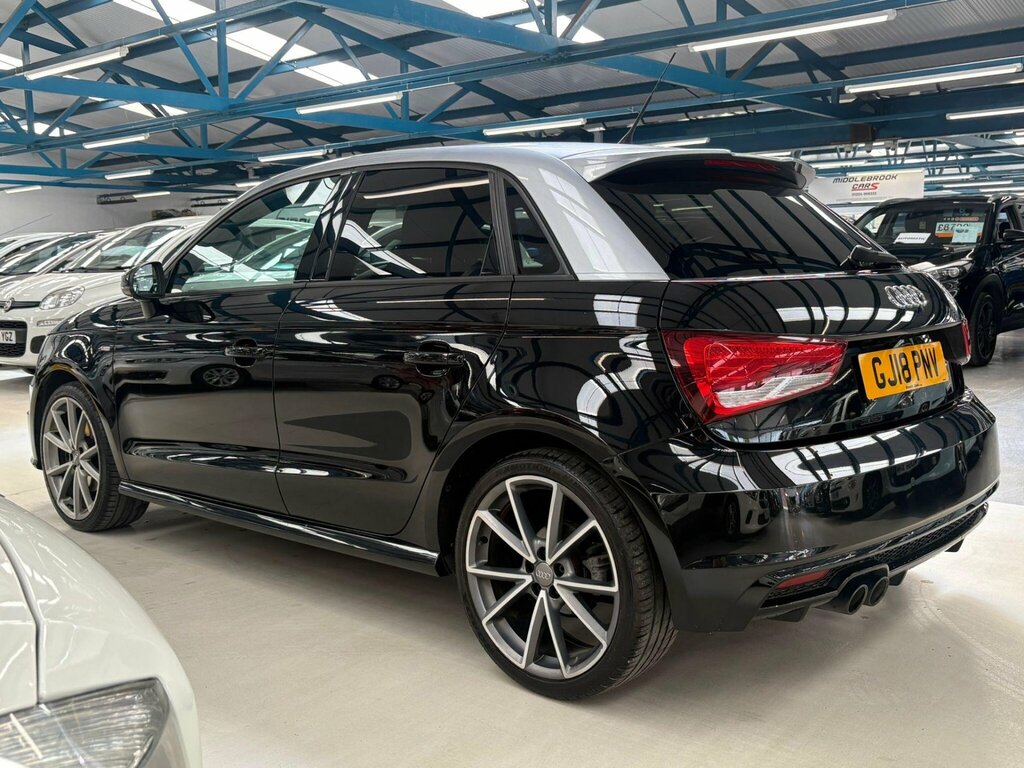 Audi A1 1.4 Tfsi Black Edition Sportback Euro 6 Ss GJ18PNV Black #4