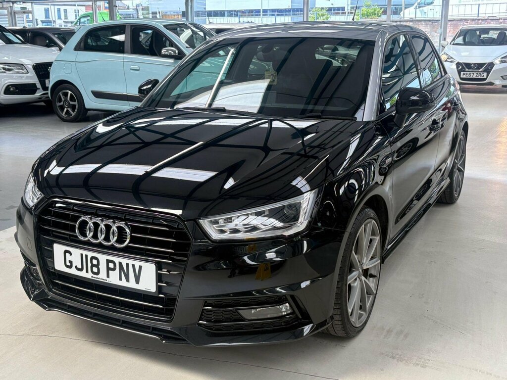 Audi A1 1.4 Tfsi Black Edition Sportback Euro 6 Ss GJ18PNV Black #3
