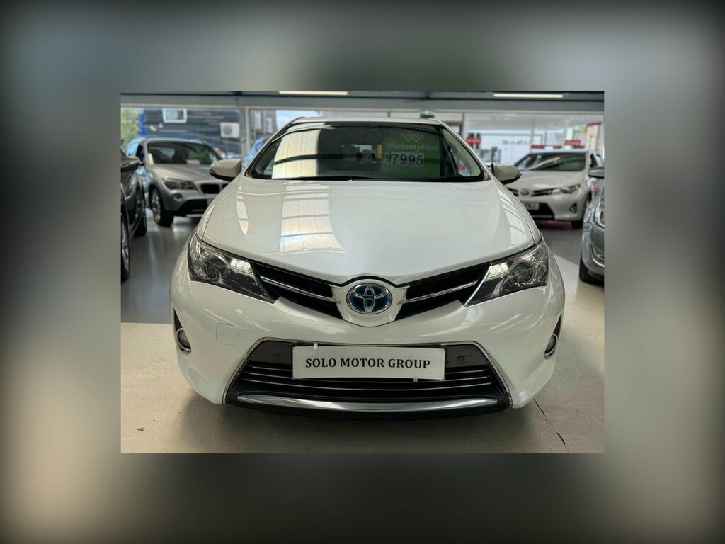 Toyota Auris 1.8 Vvt-h Excel Hatchback Hybrid Cvt Eu BU64VCJ White #3