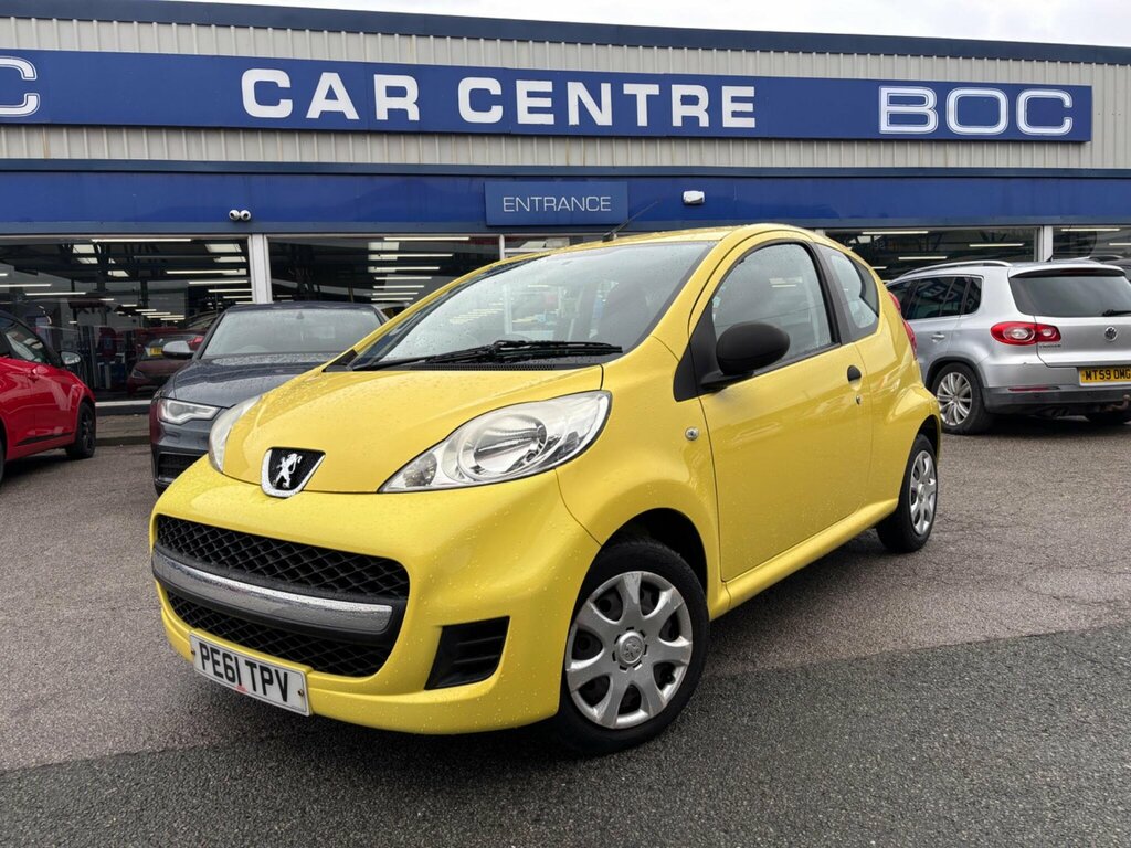 Peugeot 107 1.0 12V Urban Lite Euro 5 Yellow