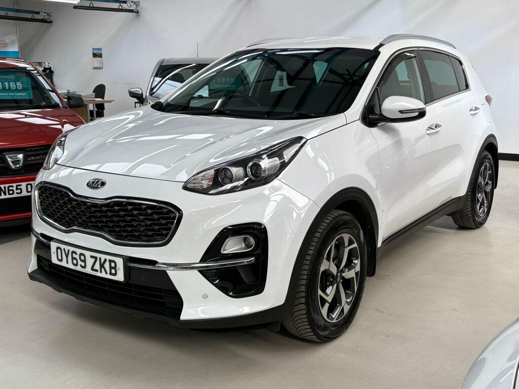 Kia Sportage 1.6 Crdi Ecodynamics 2 Euro 6 Ss OY69ZKB White #4