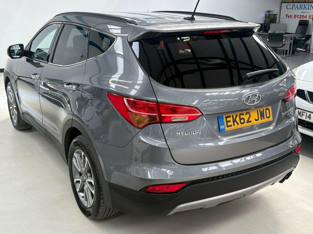 Hyundai Santa Fe 2.2 Crdi Premium 4Wd Euro 5 7 Seat EK62JWO Silver #6