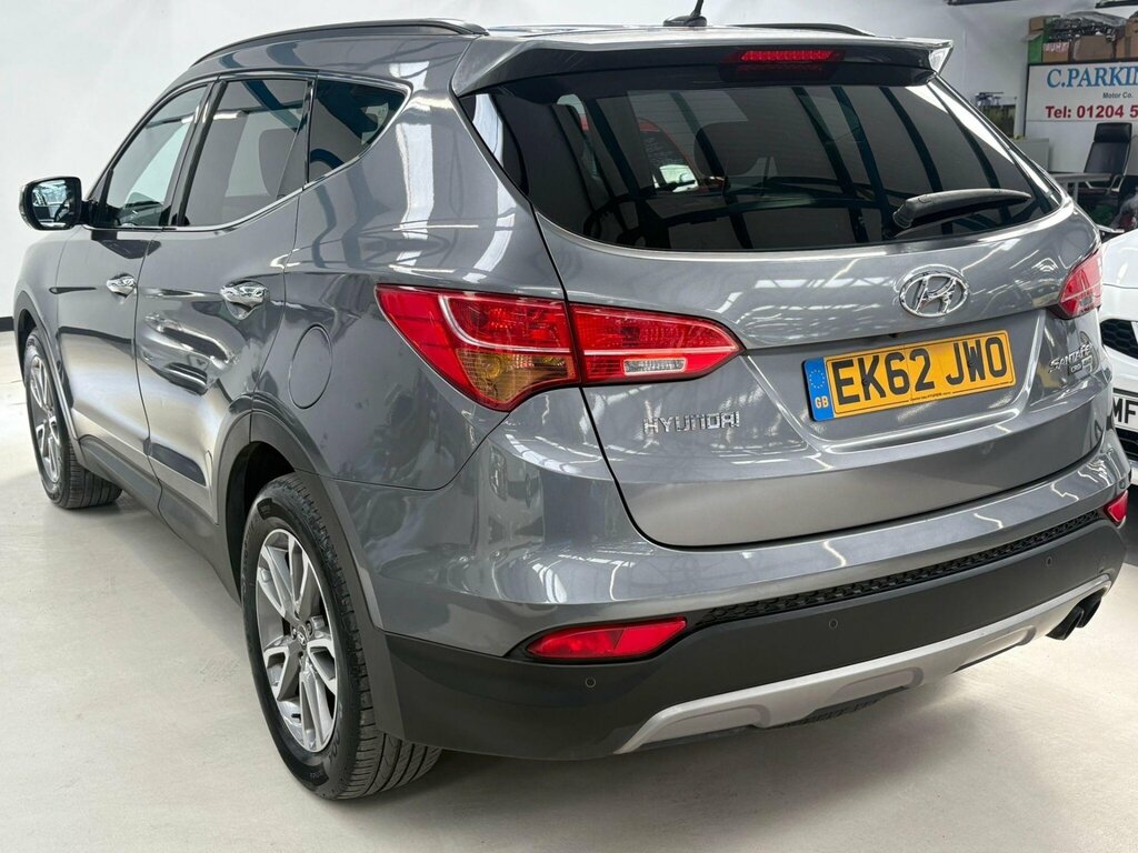 Hyundai Santa Fe 2.2 Crdi Premium 4Wd Euro 5 7 Seat EK62JWO Silver #5