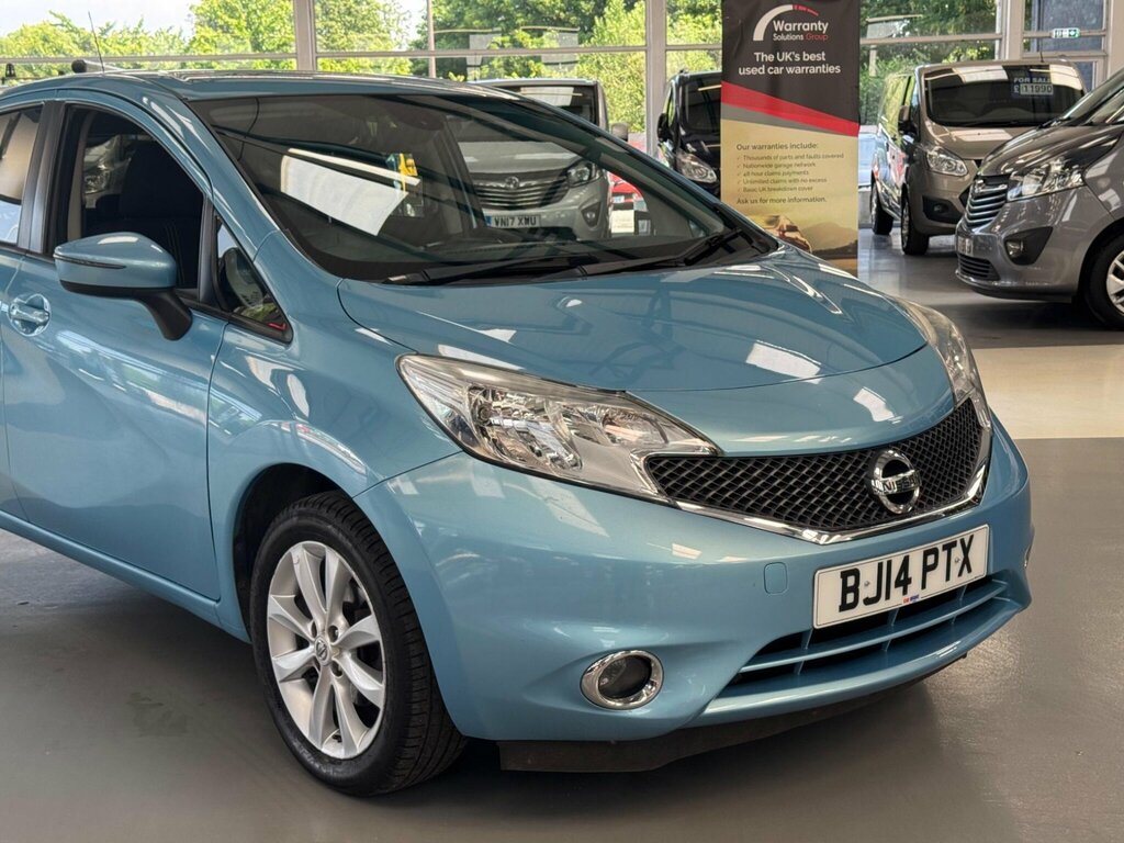 Nissan Note 1.2 Dig-s Acenta Premium Cvt Euro 5 Ss BJ14PTX Blue #6