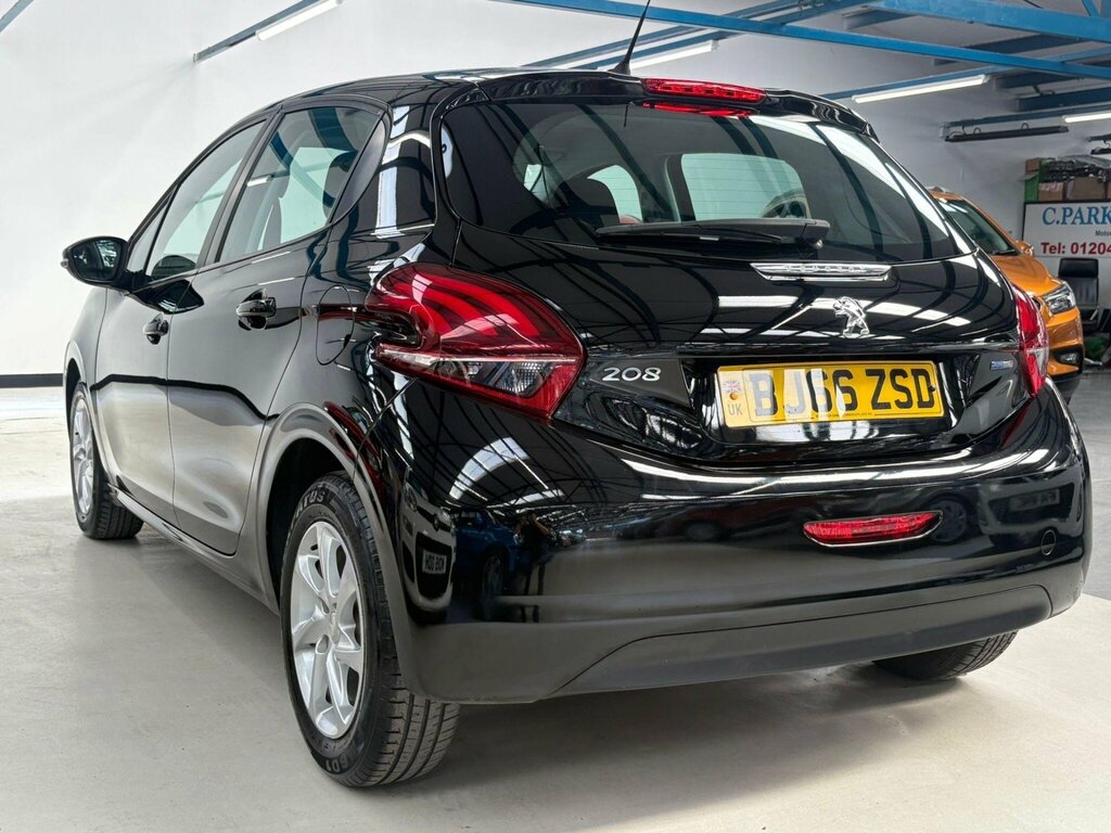 Peugeot 208 1.2 Puretech Active Euro 6 BJ66ZSD Black #6