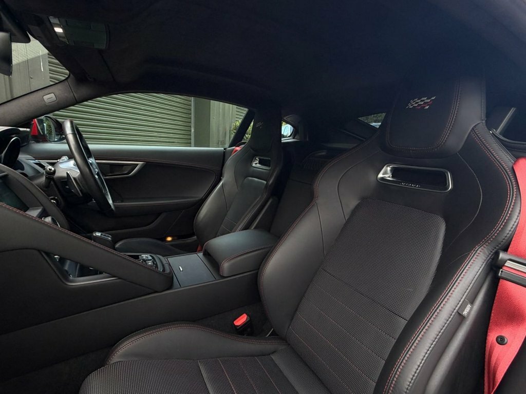 Jaguar F-Type 2L Chequered Flag Red