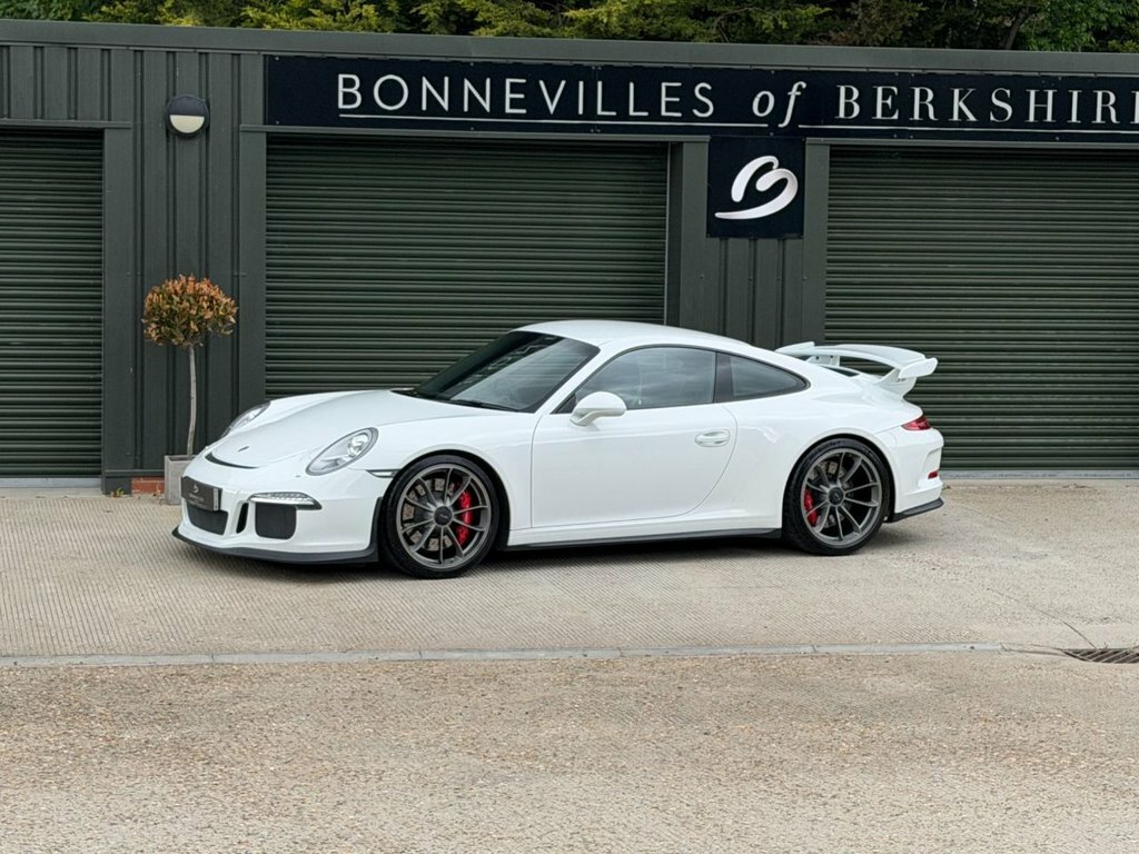 Porsche 911 3.8L 991 Gt3 White #3