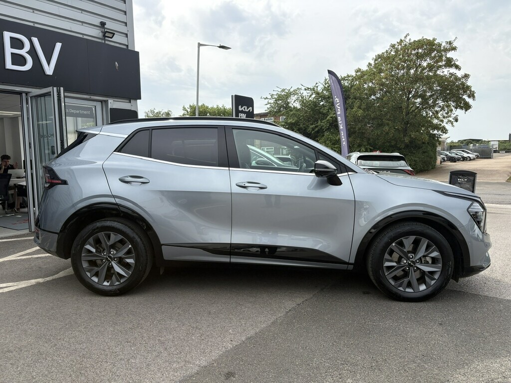 Kia Sportage 1.6 T-gdi Hev Gt-line S AF25WZV Silver #2