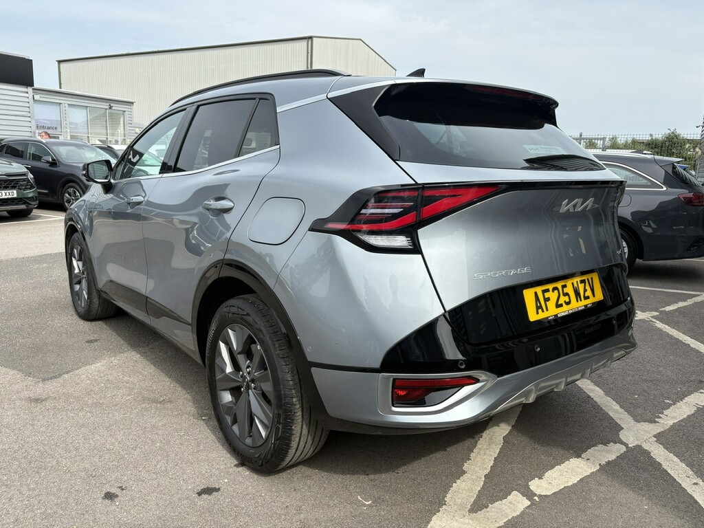 Kia Sportage 1.6 T-gdi Hev Gt-line S AF25WZV Silver #5