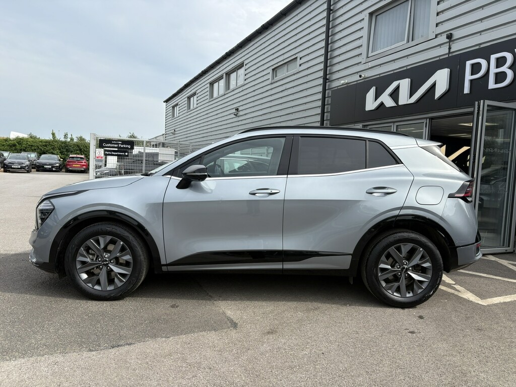 Kia Sportage 1.6 T-gdi Hev Gt-line S AF25WZV Silver #6