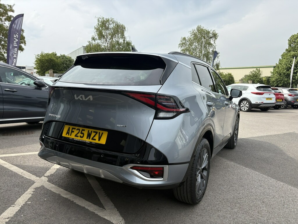 Kia Sportage 1.6 T-gdi Hev Gt-line S AF25WZV Silver #3