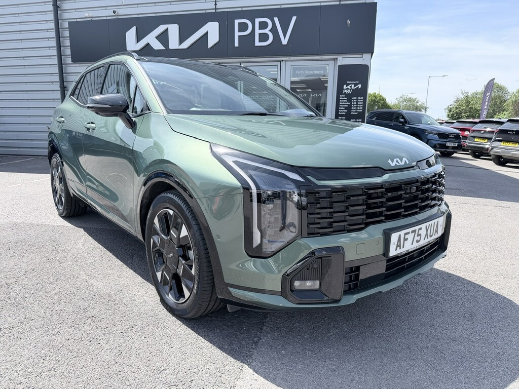 Kia Sportage 1.6 T-gdi Hev Gt-line S Green