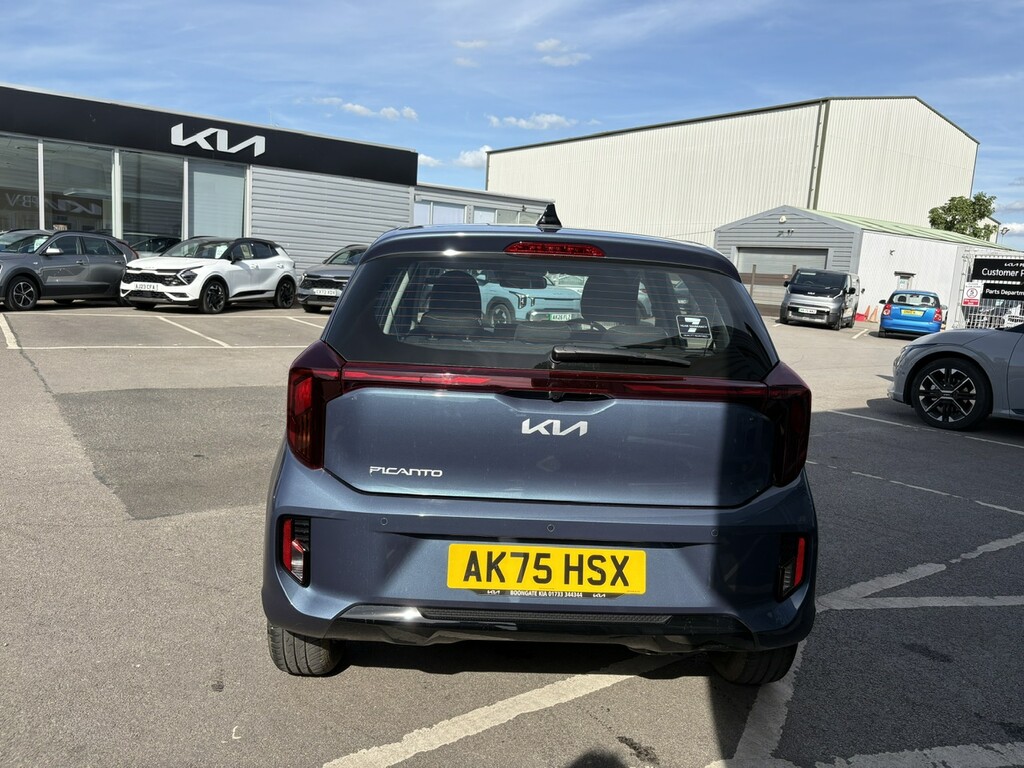 Kia Picanto 1.0 Gdi Amt Pure AK75HSX Blue #4