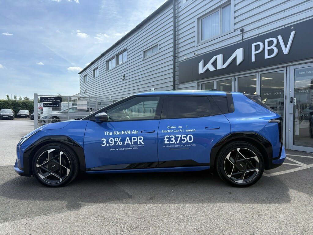Kia EV4 81.4 Kwh Gt-line AK75BNU Blue #6