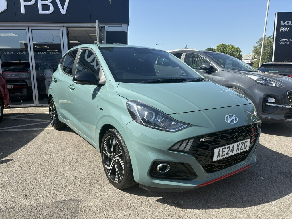 Hyundai I10 1.0 T-gdi N Line Hatchback Euro Green