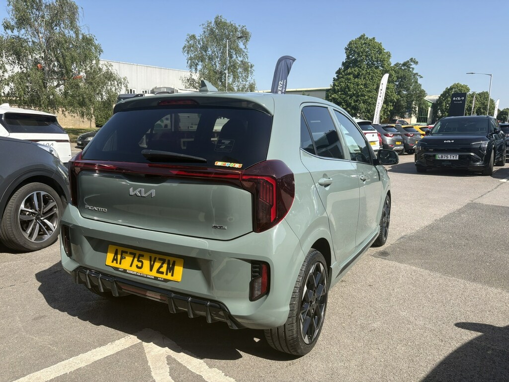Kia Picanto 1.0 Mt Gt-line AF75VZM Green #3