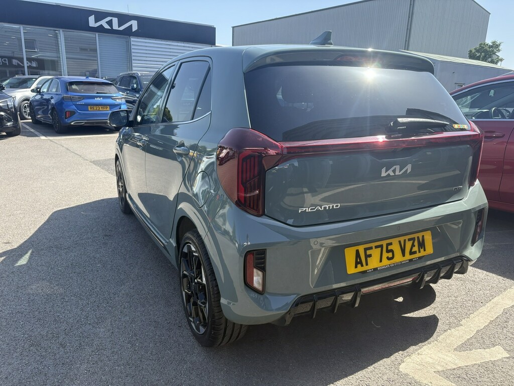 Kia Picanto 1.0 Mt Gt-line AF75VZM Green #5