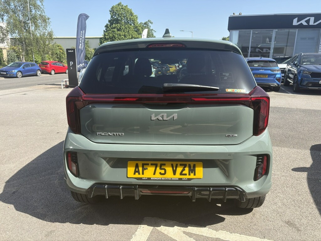Kia Picanto 1.0 Mt Gt-line AF75VZM Green #4
