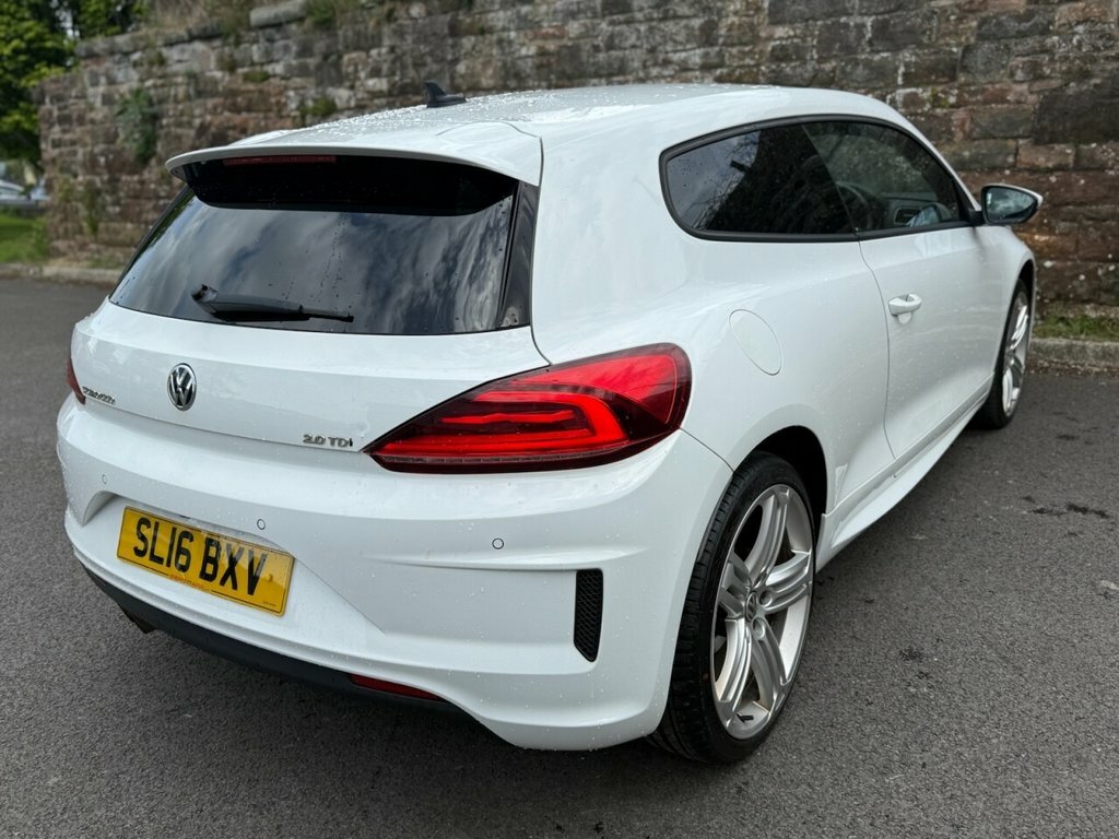 Volkswagen Scirocco 2L R-line SL16BXV White #6
