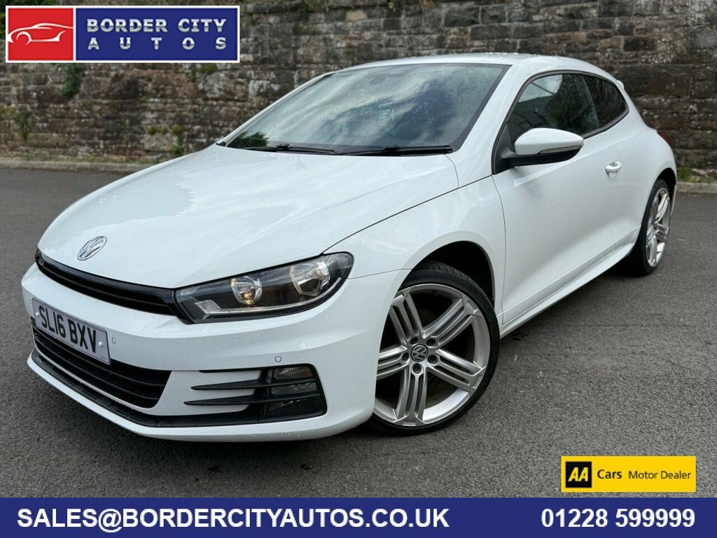 Volkswagen Scirocco 2L R-line White