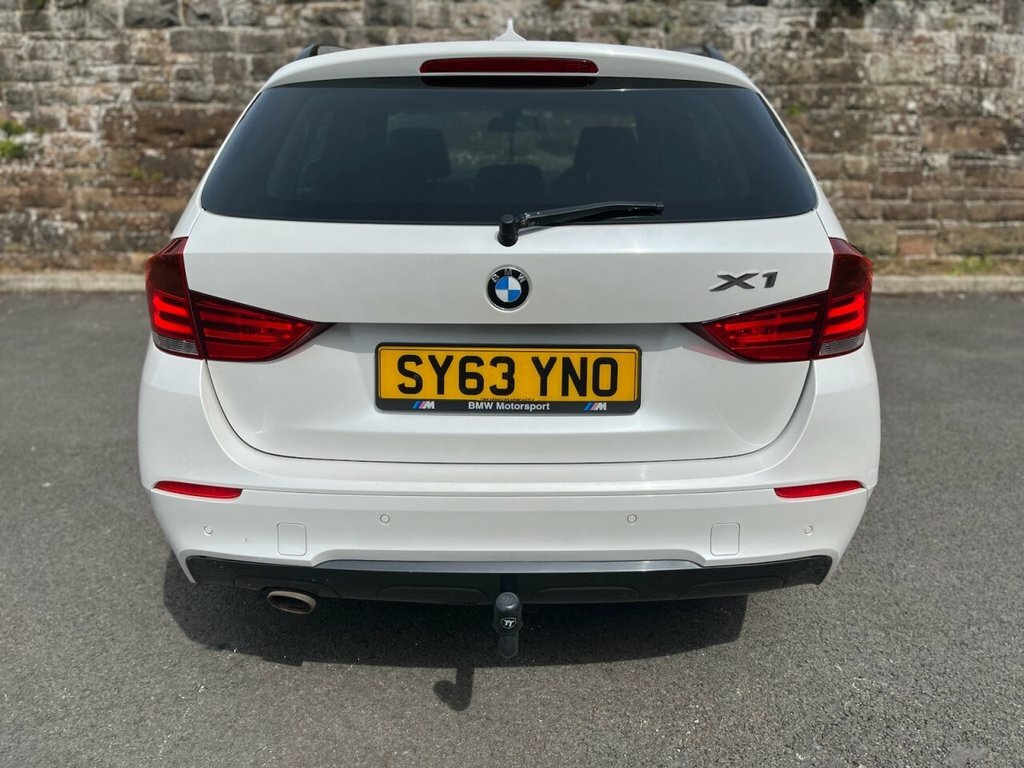BMW X1 Suv SY63YNO White #6
